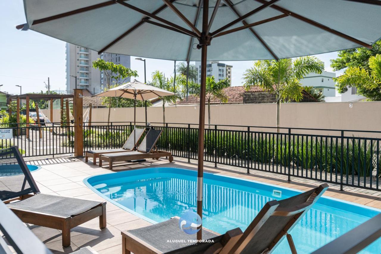 Apartamentos Em Bal Picarras 150 M Da Praia Com Sacada, Wi-Fi, Piscina, Portaria 24H, Playground E Vaga De Garagem Bagian luar foto