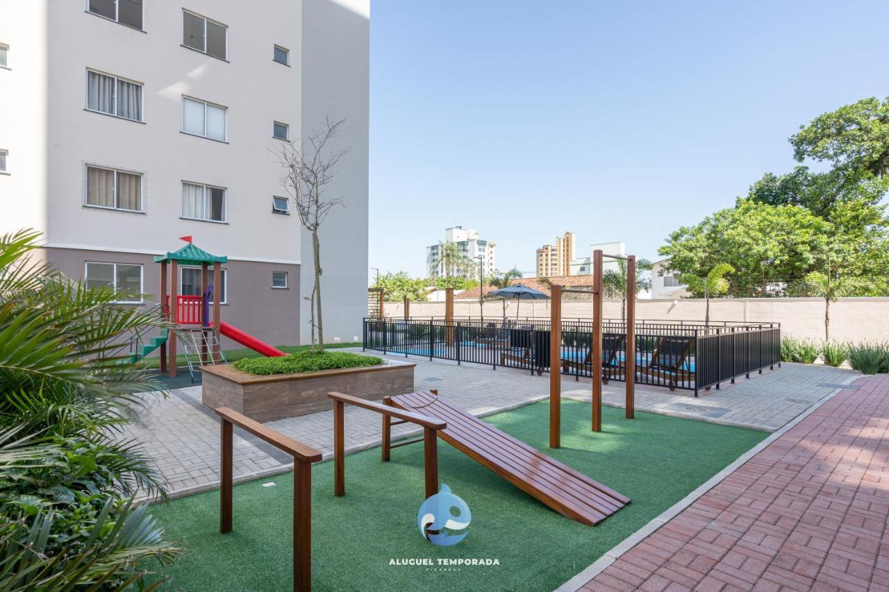 Apartamentos Em Bal Picarras 150 M Da Praia Com Sacada, Wi-Fi, Piscina, Portaria 24H, Playground E Vaga De Garagem Bagian luar foto