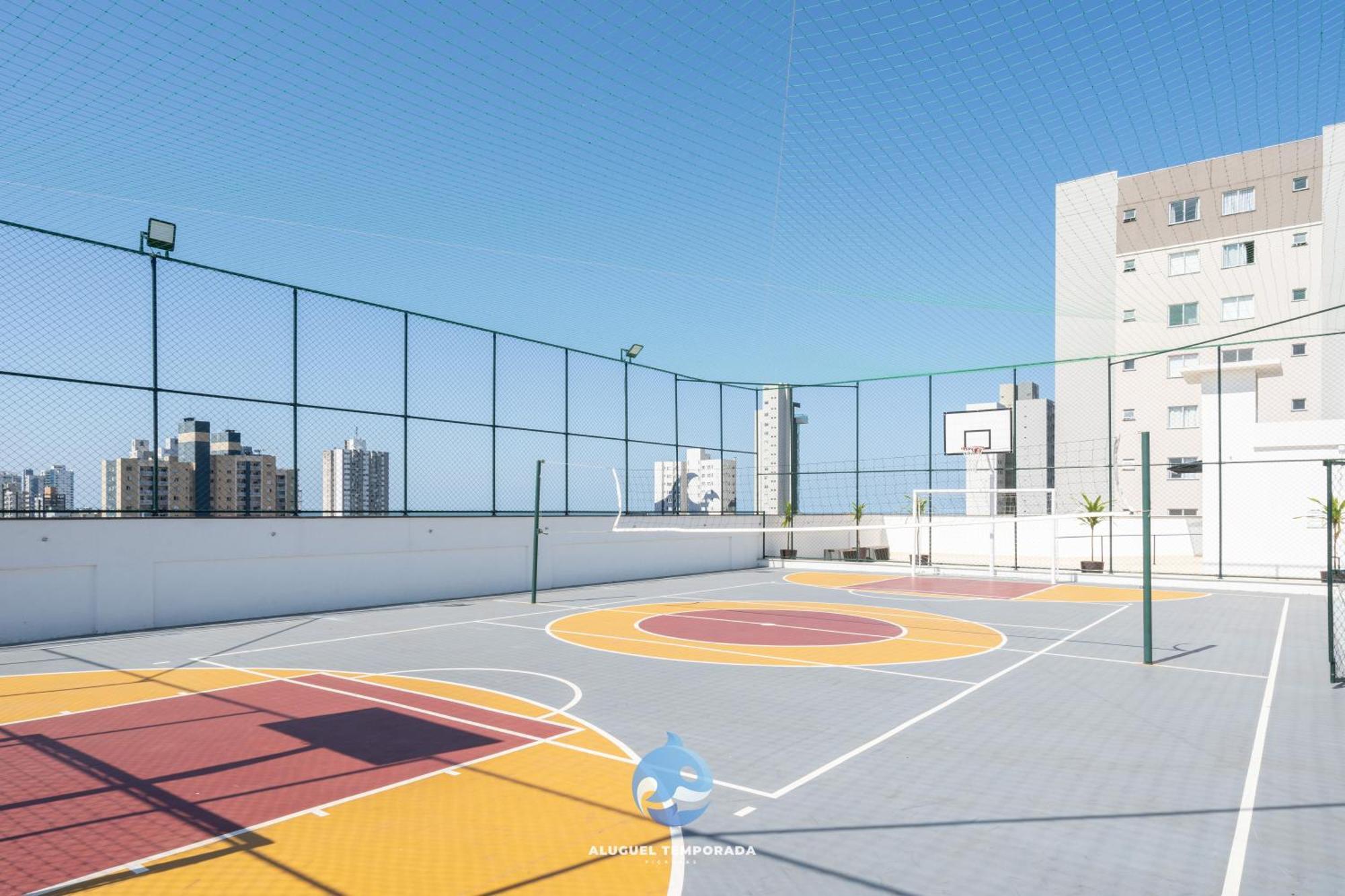 Apartamentos Em Bal Picarras 150 M Da Praia Com Sacada, Wi-Fi, Piscina, Portaria 24H, Playground E Vaga De Garagem Bagian luar foto